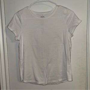 SO Women's White Short Sleeve Tee